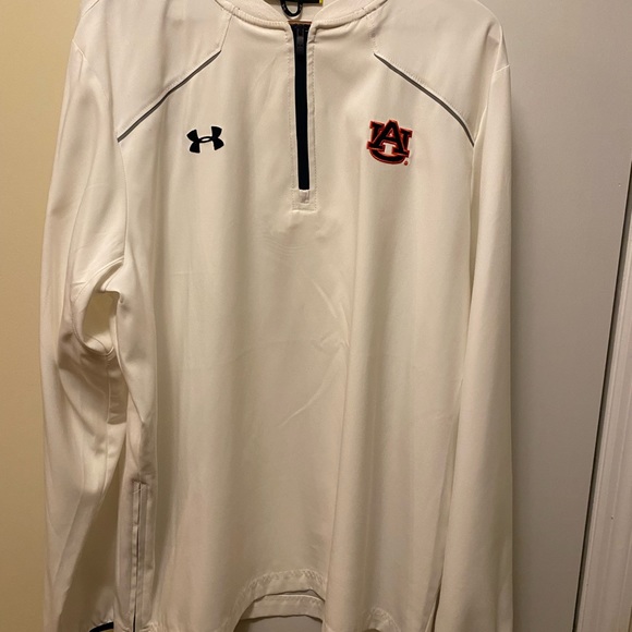 Auburn University Under Amour pull over wind breaker - Picture 2 of 7